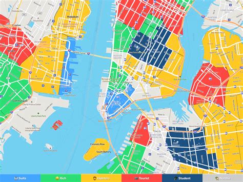 New York City Neighborhoods Map